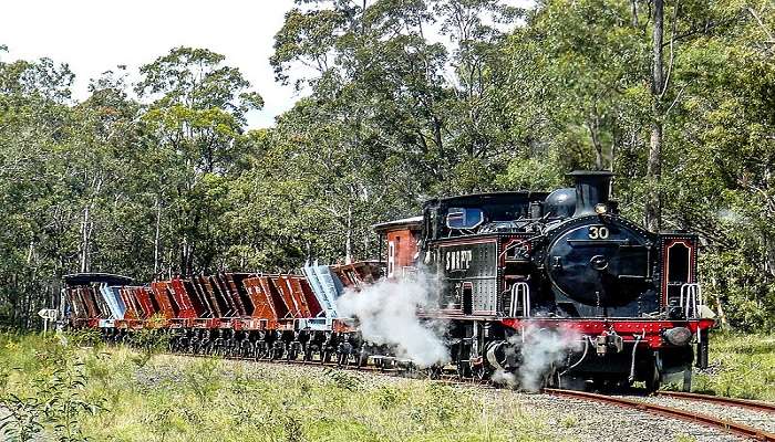 SMR30 near Pelaw Main, Richmond Vale Railway Museum