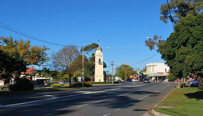 Charming Street is the home to several shops and cafes.