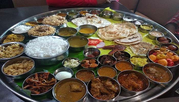 Traditional and delicious meal of Uppilipalayam