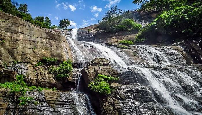 Stunning five falls around Courtallam Waterfalls