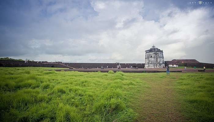 Fort Aguada is a Portuguese fort that stands overlooking Sinquerim Beach in South Goa