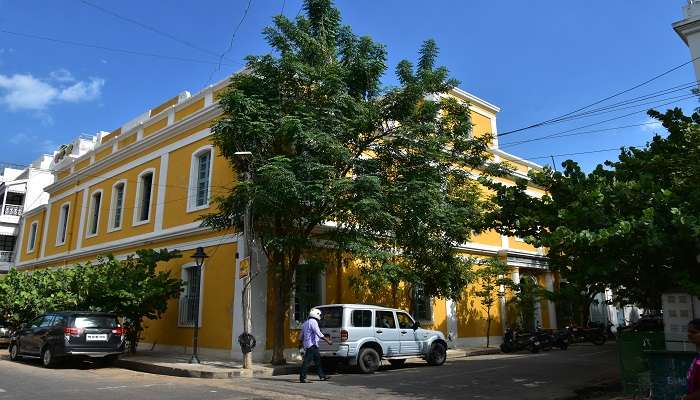 Visit the French Quarter at the Bharathi Park Puducherry