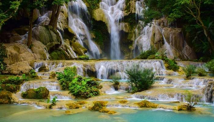 Seek calmness at Drung Waterfall – visit us today!