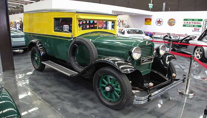 Dover panel van in Gosford Classic Car Museum