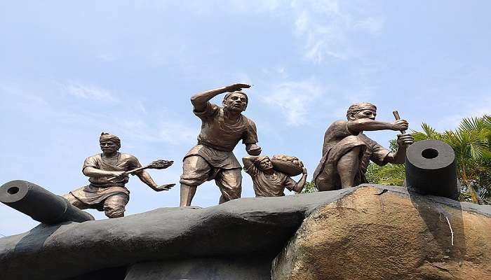 Guwahati War Memorial is a historic site near Kamakhya Temple.