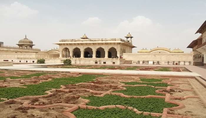 It is quite possible to picture the status of Shah Jahan as he admires the beautifully laid gardens 