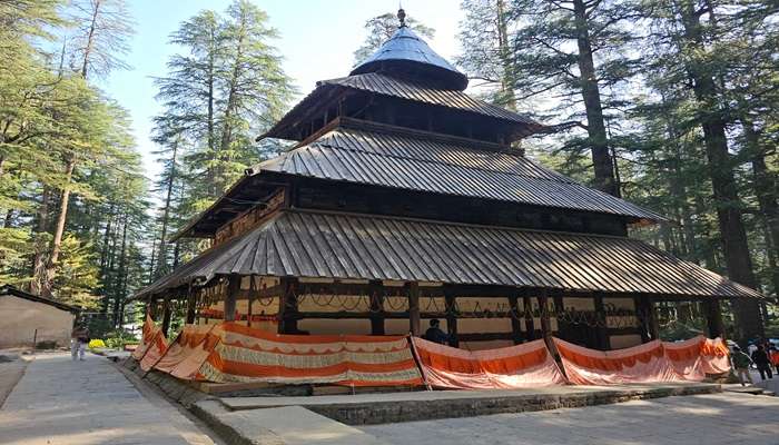 :Culturally significant temple in Himachal Pradesh, near Jana waterfall