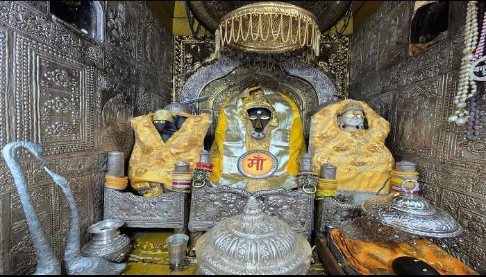 The Baglamukhi Temple is known for its unique structure and mythological significance