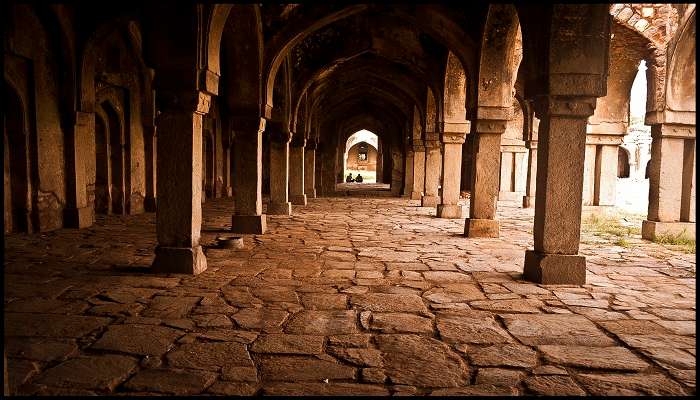 Step back in time with a visit to Begumpur Masjid.