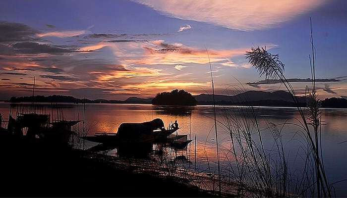 Enjoy the peaceful view of the Brahmaputra River