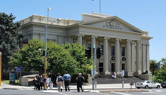 Geelong was a flourishing wool port, and then the art of local as well as international artists