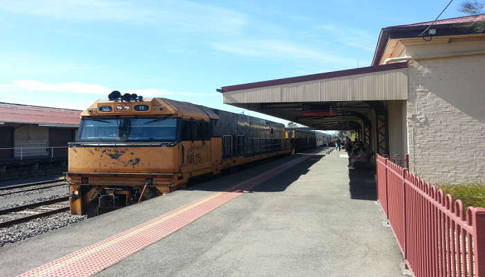 View of Horsham Railway Station