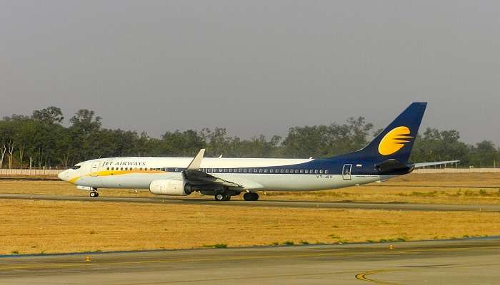 Raja Bhoj Airport At Bhopal is the nearest airport to the rock shelters