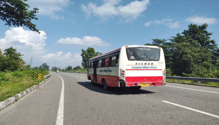 NH 9 passing through Uttarakhand. 