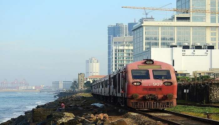 Witness city meeting the sea at Wellawatte Colombo