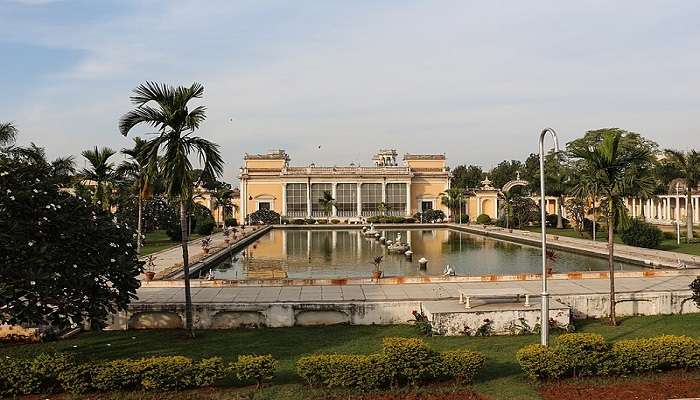 A beautiful view of the Chowmahalla palace.
