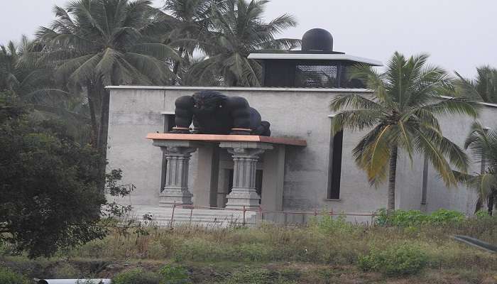 View of the yoga centre