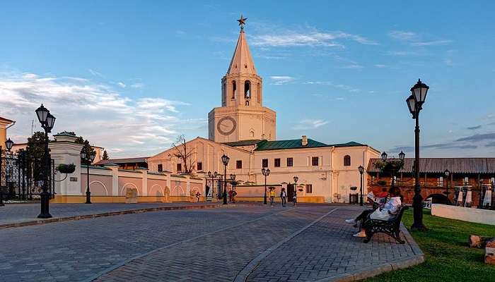 Kazan Kremlin. Spasskaya Tower,Places to visit in Kazan