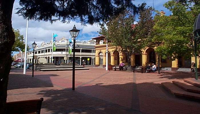 View of Armidale City Centre