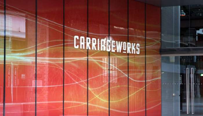 An entrance to Carriageworks