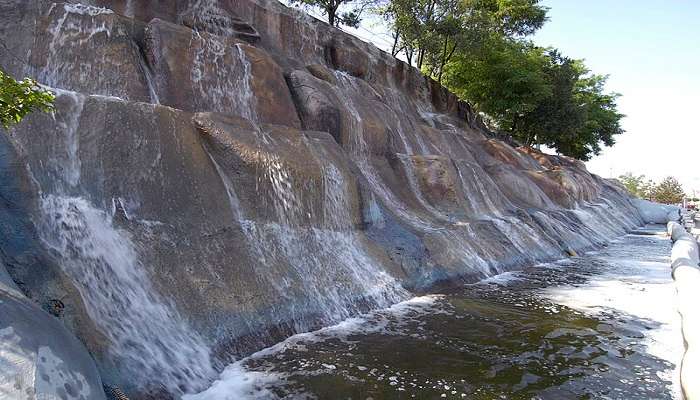 Sculptured waterworks in Karabük