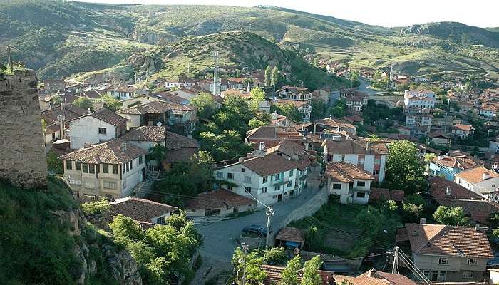 Overlooking the town from Kastamonu Castle