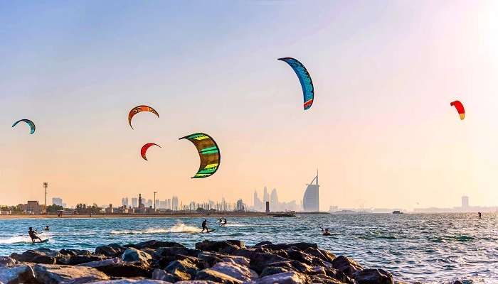 Spend quality time with family at the Kite Beach