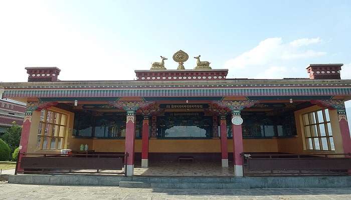 Kopan Monastery near Budhanilkantha Temple Kathmandu.