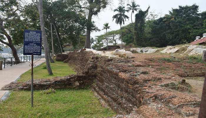 The Mediaeval period Kootappuram Fort near Kothamanglam