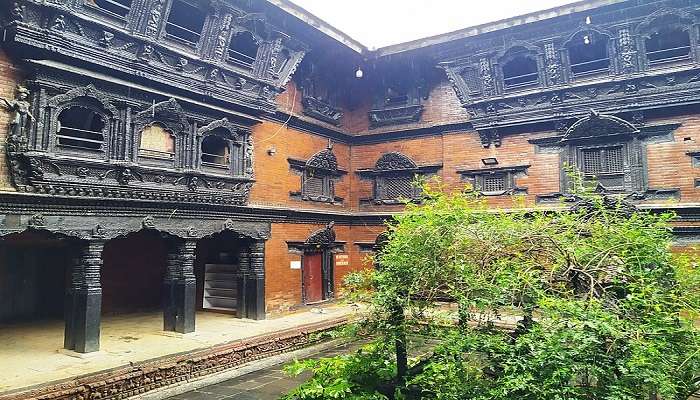 Kumari Chowk near Budhanilkantha Temple Kathmandu.