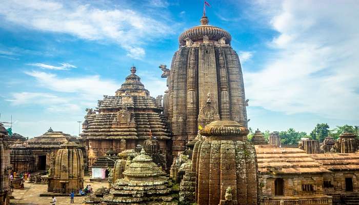 The awe-inspiring Linaraj Temple situated