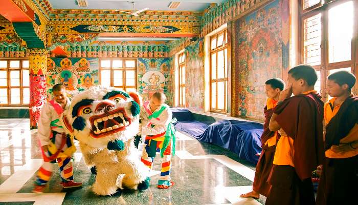 Losar celebration Saga Dawa in Sikkim.