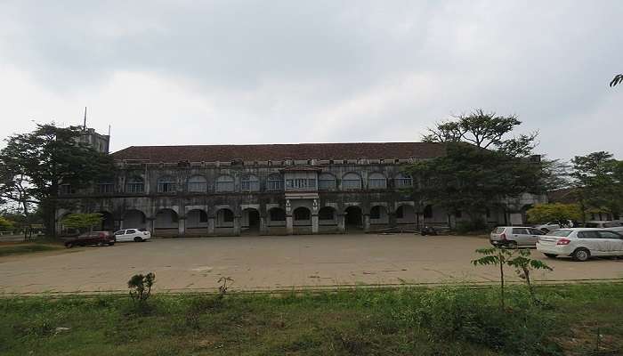 Entrance view of the Madikeri fort situated.