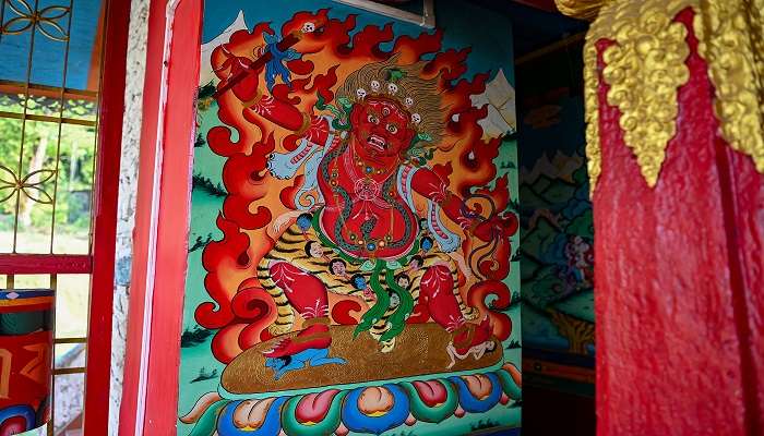 Maggi Dara viewpoint in Sikkim. 