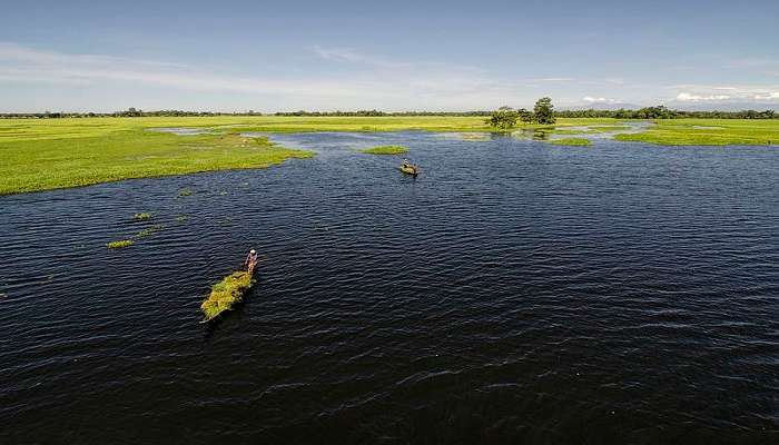 Beautiful Majuli Island, one of the places to visit.