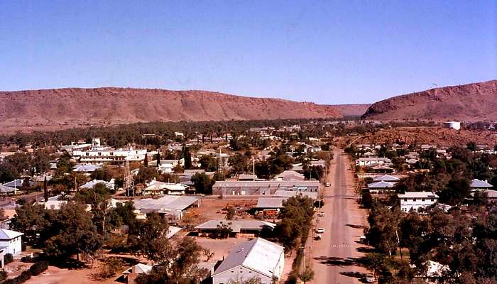 Alice Springs City in 1969