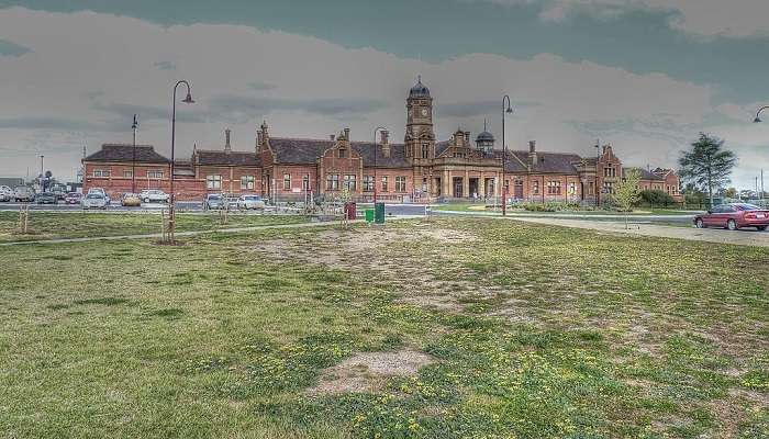 Maryborough Railway Station in Victoria