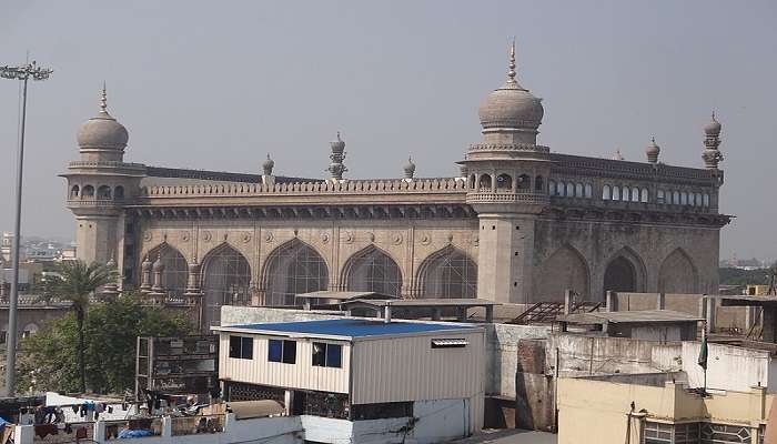 A significant place of worship for people of Hyderabad