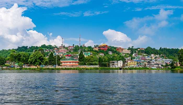 Boating at Sumendu Lake in Mirik, West Bengal