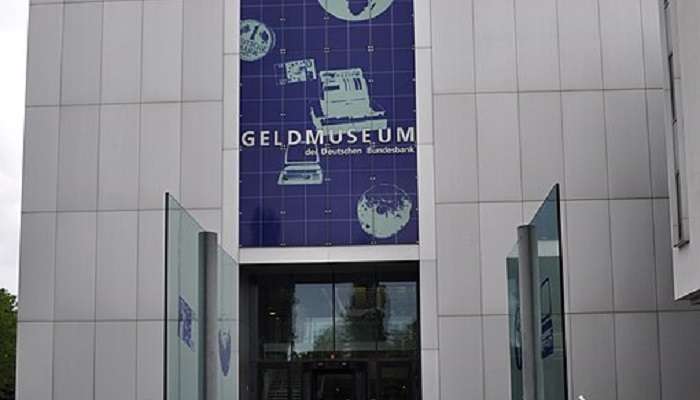 Main Entrance of the Money Museum in Frankfurt