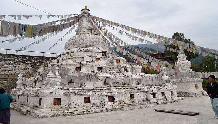 Old Buddhist Stupa at the Town