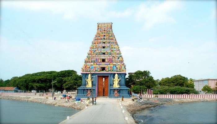 The Nagadeepa is a tourist-favourite when visiting the Karainagar Beach