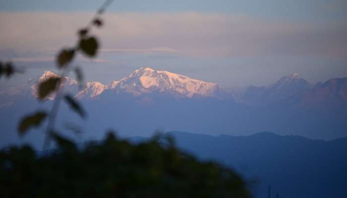 Sunset at Nagarkot in the Rani Jhula.