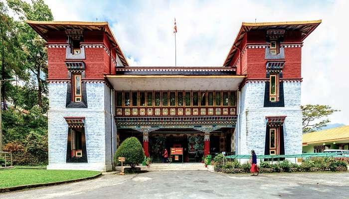  Namgyal Institute of Tibetology, located near Do Drul Chorten in Sikkim.