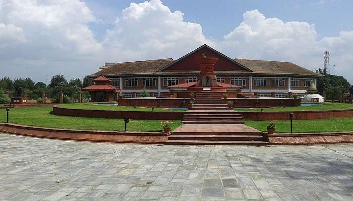 Nepal Military Museum in Kathmandu Nepal near the Tribhuvan Museum.