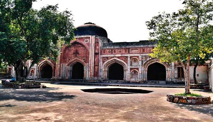 EnjWitness the unique design and craftsmanship of the 14th century. Schedule your visit now!oy a serene escape from the city’s hustle while exploring historic ruins. Visit Jamali Kamali today!