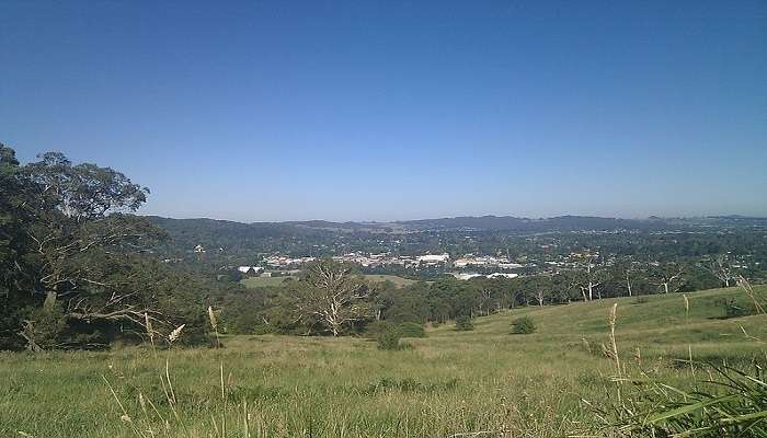 Bowral from Oxley Hill Lookout