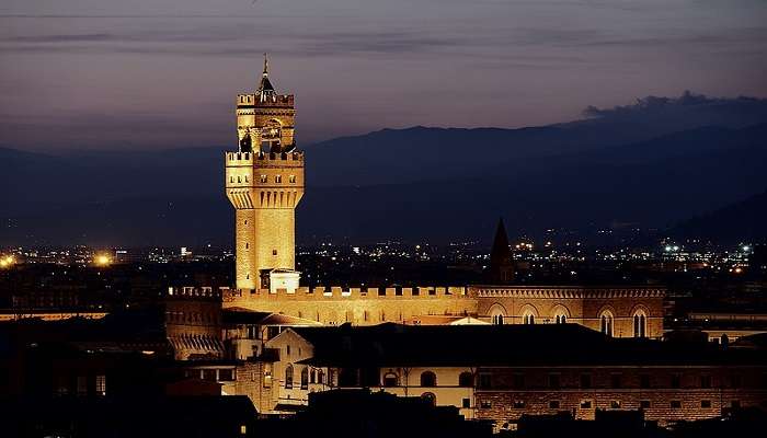 Palazzo Vecchio near Palazzo Pitti