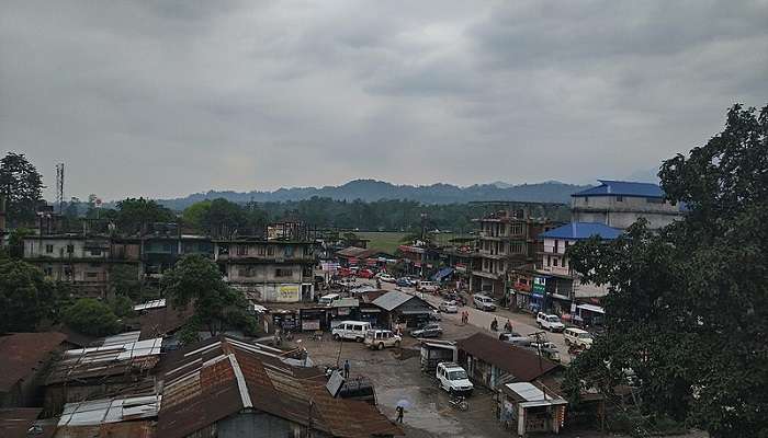 Beautiful Siang River in Pangin, near Pasighat