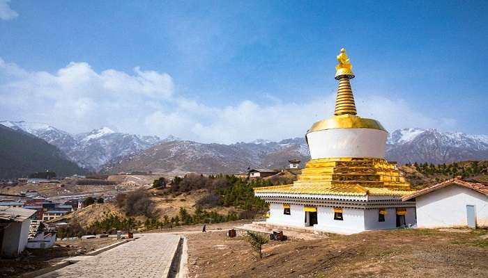 Pray at the Pasighat Buddhist Monastery in Pasighat